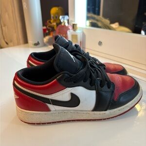 Red and Black Nike Sneakers